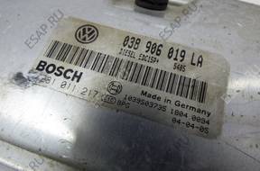 БЛОК УПРАВЛЕНИЯ   ДВИГАТЕЛЕМ VW SEAT TDI 038906019LA