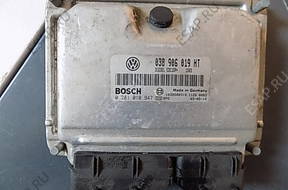 БЛОК УПРАВЛЕНИЯ ДВИГАТЕЛЕМ VW SKODA 038906019HT 0281010947