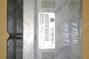 БЛОК УПРАВЛЕНИЯ ДВИГАТЕЛЕМ VW Skoda 047906033A 5WP43302 05