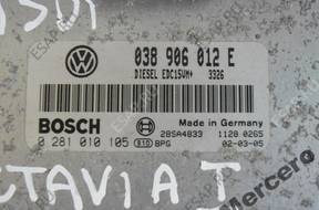 БЛОК УПРАВЛЕНИЯ ДВИГАТЕЛЕМ VW SKODA 1.9 SDI 038906012E