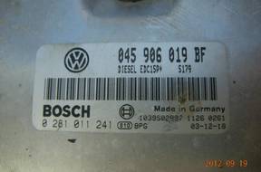 БЛОК УПРАВЛЕНИЯ ДВИГАТЕЛЕМ VW SKODA SEAT 1.4 TDI 045906019BF