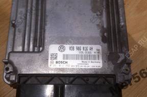 БЛОК УПРАВЛЕНИЯ   ДВИГАТЕЛЕМ VW T5 038906016ah