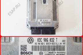БЛОК УПРАВЛЕНИЯ ДВИГАТЕЛЕМ VW TIGUAN 03C906032T 0261S04011