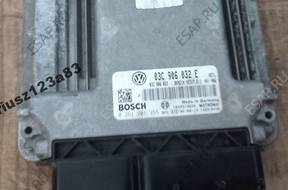 БЛОК УПРАВЛЕНИЯ ДВИГАТЕЛЕМ vw1.4tsi  03c906032e 0261201355