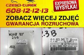 БЛОК УПРАВЛЕНИЯ ДВИГАТЕЛЕМ W208 2.3 0261204747 A0235457732