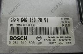 БЛОК УПРАВЛЕНИЯ   ДВИГАТЕЛЕМ W211 6461507091
