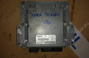 БЛОК УПРАВЛЕНИЯ ДВИГАТЕЛЕМ  Xara Picasso 2.0 HDI 2002 год