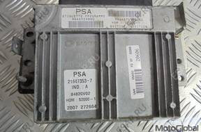 БЛОК УПРАВЛЕНИЯ   ДВИГАТЕЛЕМ XSARA PICASSO 1.8
