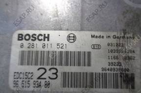 БЛОК УПРАВЛЕНИЯ ДВИГАТЕЛЕМ XSARA PICASSO 9651593480 2.0HDI