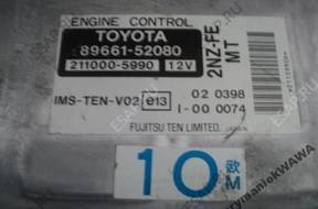 БЛОК УПРАВЛЕНИЯ ДВИГАТЕЛЕМ YARIS I 99-05 1.3 VVT-I