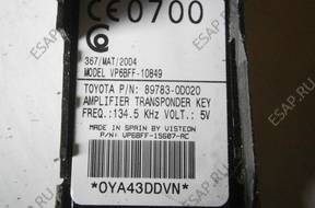 БЛОК УПРАВЛЕНИЯ  ДВИГАТЕЛЕМ  YARIS II 1.3 89661-0D40