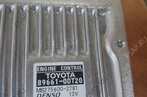 БЛОК УПРАВЛЕНИЯ  ДВИГАТЕЛЕМ YARIS III 89661-0DT20