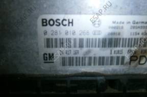 БЛОК УПРАВЛЕНИЯ ДВИГАТЕЛЕМ Zafira 2.0 DTI 0281010268