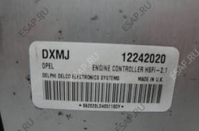 БЛОК УПРАВЛЕНИЯ ДВИГАТЕЛЕМ ZAFIRA A 1.6 16V  12242020 DXMJ