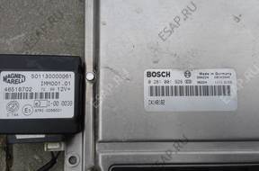 БЛОК УПРАВЛЕНИЯ ДВИГАТЕЛЕМ ЗАМОК ЗАЖИГАНИЯ fiat marea 1.9 jtd