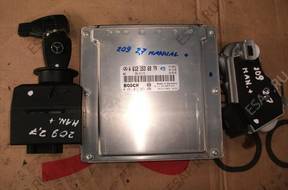 БЛОК УПРАВЛЕНИЯ ДВИГАТЕЛЕМ ЗАМОК ЗАЖИГАНИЯ КЛЮЧ MERCEDES 2.7CDI