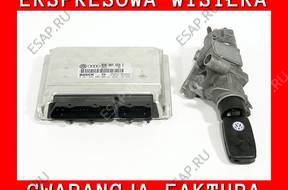 БЛОК УПРАВЛЕНИЯ ДВИГАТЕЛЕМ ЗАМОК ЗАЖИГАНИЯ  VW PASSAT B5 98 1.8T