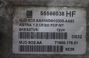 БЛОК УПРАВЛЕНИЯ  ДВИГАТЕЛЯ ASTRA H 1.3 CDTI 55566038 HF