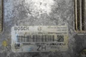 БЛОК УПРАВЛЕНИЯ ДВИГАТЕЛЯ ASTRA III MERIVA 1,7 CDTI 0281011943