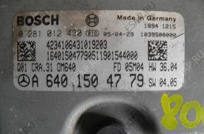БЛОК УПРАВЛЕНИЯ  ДВИГАТЕЛЯ BOSCH 0281012430/ A 6401504779