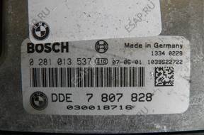 БЛОК УПРАВЛЕНИЯ  ДВИГАТЕЛЯ BOSCH 0281013537/ BMW DDE