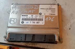 БЛОК УПРАВЛЕНИЯ ДВИГАТЕЛЯ E46 320D 136 7786887