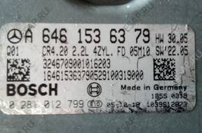 БЛОК УПРАВЛЕНИЯ  ДВИГАТЕЛЯ MERCEDES SPRINTER 2,2 CDI W906