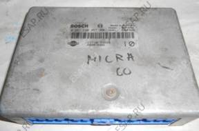 БЛОК УПРАВЛЕНИЯ  ДВИГАТЕЛЯ  NISSAN MICRA  0261200957