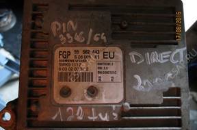 БЛОК УПРАВЛЕНИЯ  ДВИГАТЕЛЯ OPEL Z22YH  Opel 55 562 443