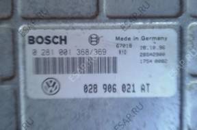 БЛОК УПРАВЛЕНИЯ ДВИГАТЕЛЯ PASSAT B4 1.9 TDI 028906021AT MAPA