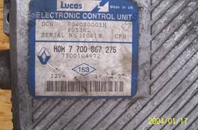 БЛОК УПРАВЛЕНИЯ    ДВИГАТЕЛЯ RENAULT SCENIC 1.9 TD