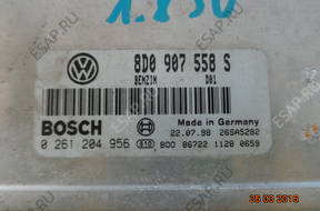 БЛОК УПРАВЛЕНИЯ  ДВИГАТЕЛЯ VW PASSAT B5 8D0 907 558S