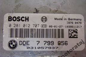 БЛОК УПРАВЛЕНИЯ   E60 E90 0281012707 DDE7799856