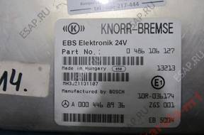 БЛОК УПРАВЛЕНИЯ EBS 0486106127 MERCEDES A0004468936 24V