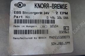 БЛОК УПРАВЛЕНИЯ EBS KNORR 0486106088 IVECO 504285599