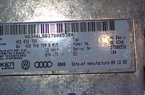 Блок управления (ЭБУ) для Audi A8 (D3) 2004-2010