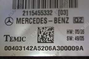 Блок управления (ЭБУ) для Mercedes E W211 2002-2009