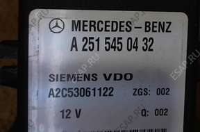 Блок управления (ЭБУ) для Mercedes R W251 2005-