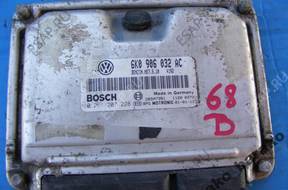 БЛОК УПРАВЛЕНИЯ ECU   0261207228 6K0906032AC