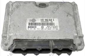 БЛОК УПРАВЛЕНИЯ ECU 038906018D 0281001611 GOLF 4 1.9D AGR
