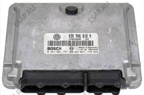 БЛОК УПРАВЛЕНИЯ ECU 038906018N 0281001727 PASSAT 1.9D AHU