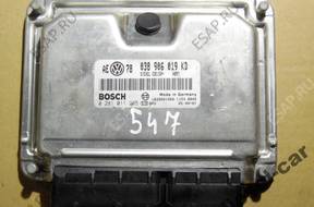 БЛОК УПРАВЛЕНИЯ ECU 038906019KD