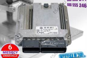 БЛОК УПРАВЛЕНИЯ ECU 03C907309D 0261S06338 MED17.1 CKMA