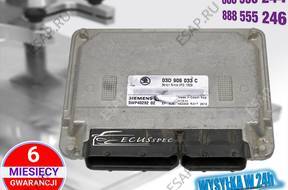 БЛОК УПРАВЛЕНИЯ ECU 03D906033C 5WP4029202 SIMOS3PG
