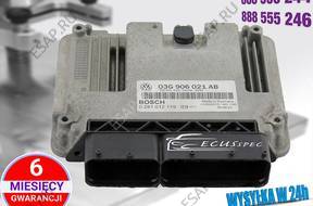 БЛОК УПРАВЛЕНИЯ ECU 03G906021AB 0281012119 EDC16U34 BMP