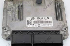 БЛОК УПРАВЛЕНИЯ ECU 03G906021DP 0281012742 EDC16U34 BKC