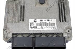 БЛОК УПРАВЛЕНИЯ ECU 03G906021HB 0281013606 EDC16U34 BLS