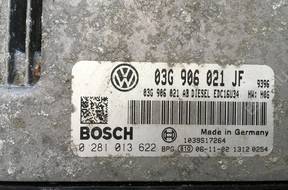 БЛОК УПРАВЛЕНИЯ ECU 03G906021JF 0281013622 EDC16U34 BMM
