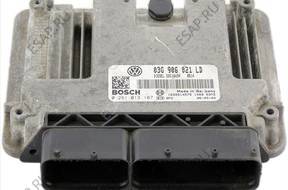 БЛОК УПРАВЛЕНИЯ ECU 03G906021LD 0281013187 EDC16U34 BKD