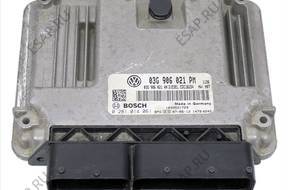 БЛОК УПРАВЛЕНИЯ ECU 03G906021PM 0281014061 EDC16U34 BXE